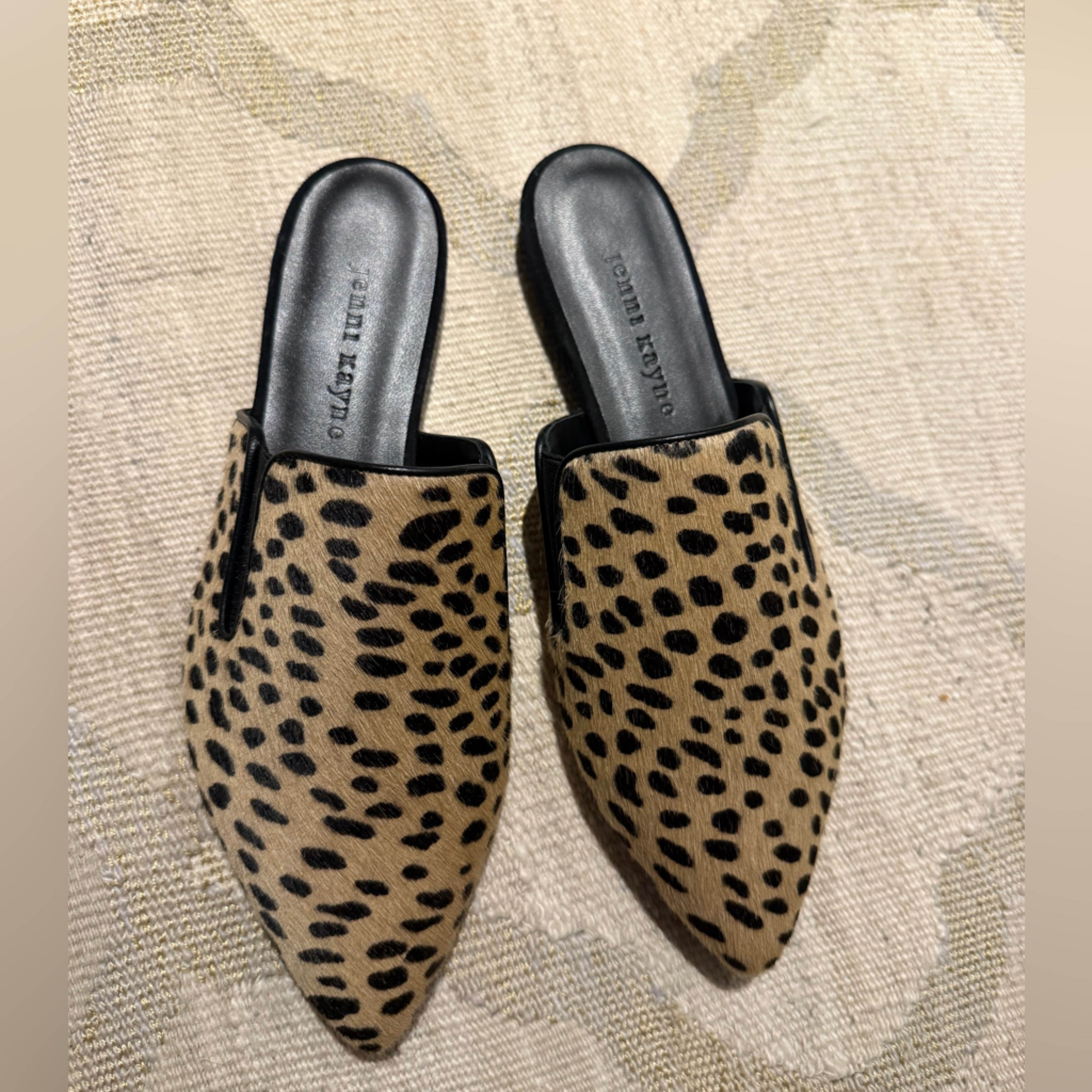 Nwob Jenni Kayne Pony Hair Mules Size 38 (8)